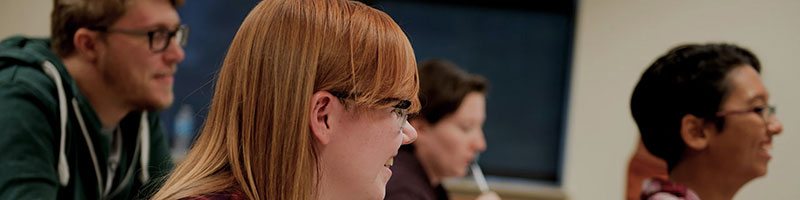 Students in classroom.